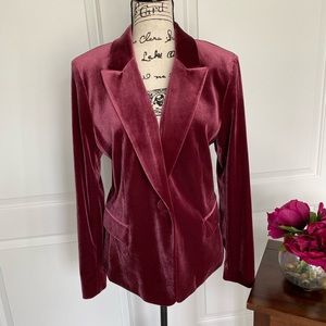 Tahari Velvet Jacket